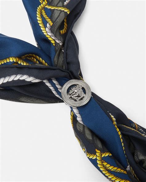 versace kaarshouder|Versace silk foulards.